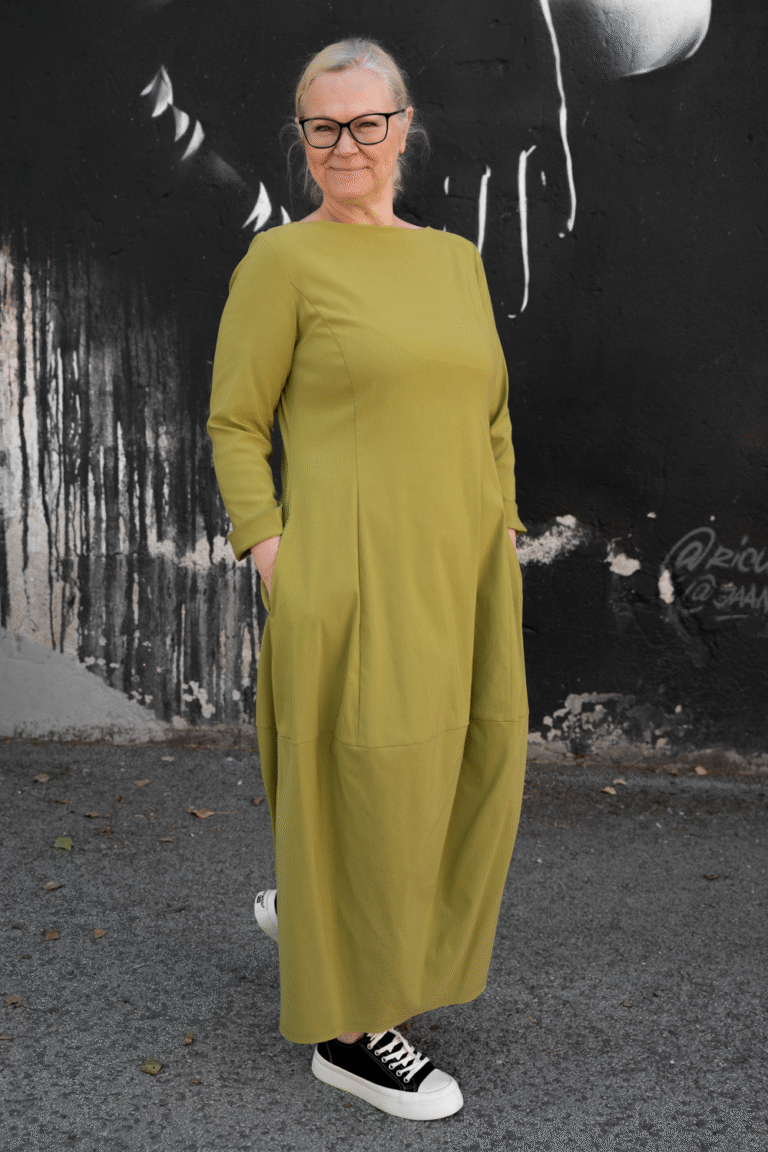 Lime balloondress Akarui