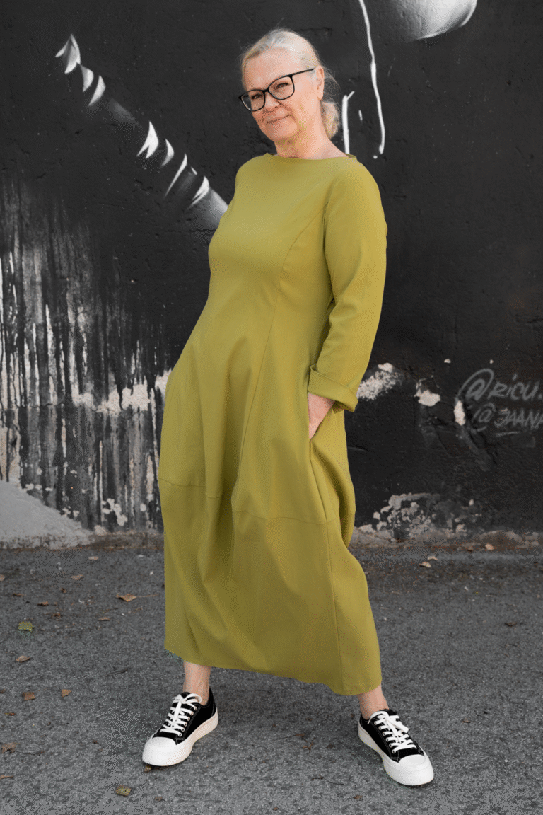 Lime balloondress Akarui