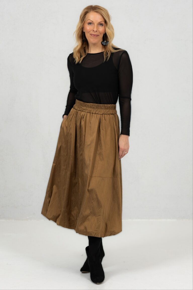 Kuldne balloonseelik Casyr + võrktop Emi