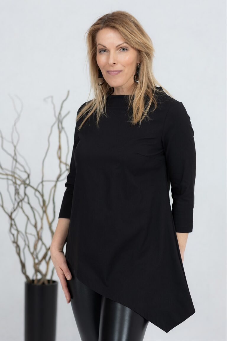 Nite, asümmeetriline pikk pluus