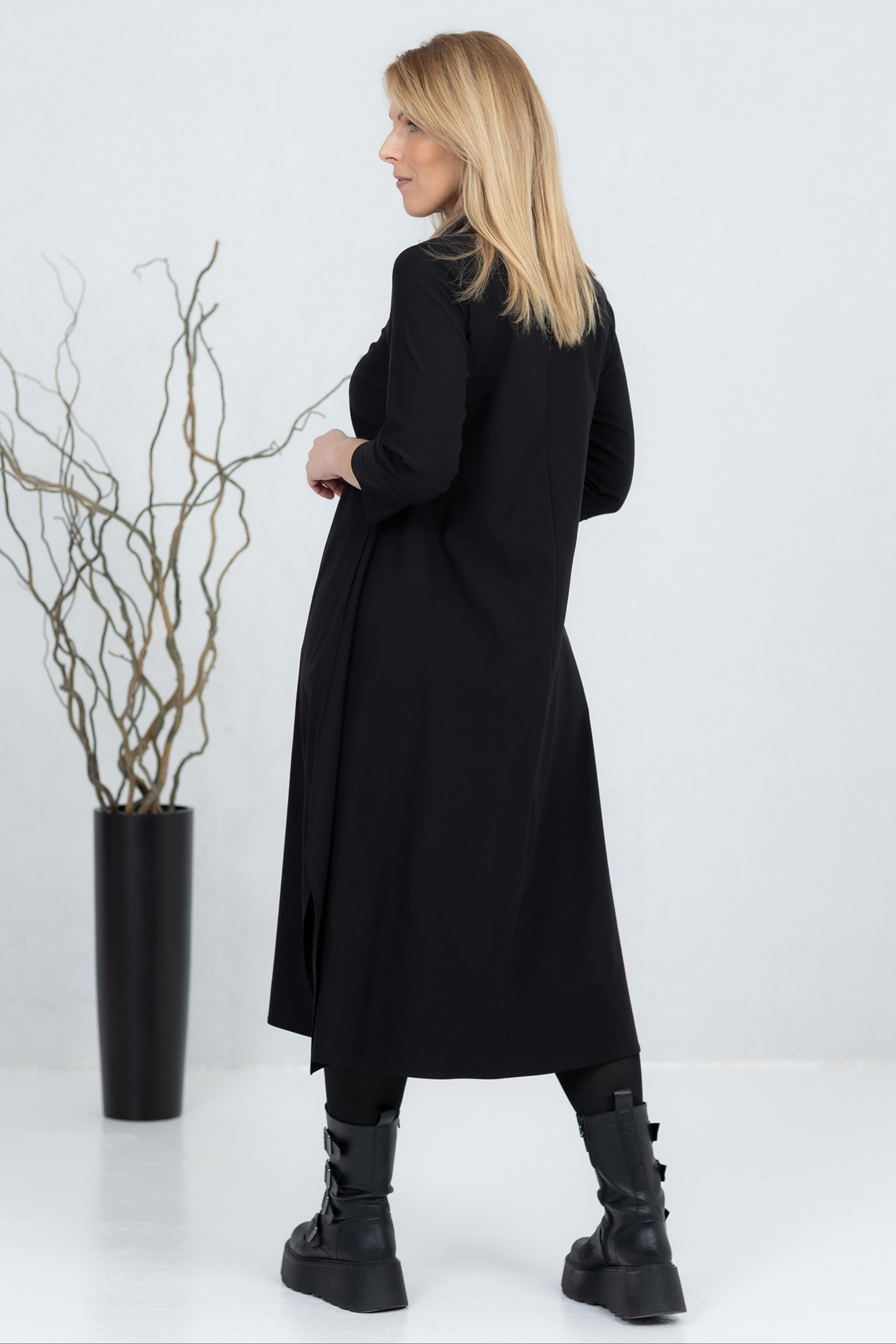 Nagai, assümmeetriline midikleit, must - Image 6