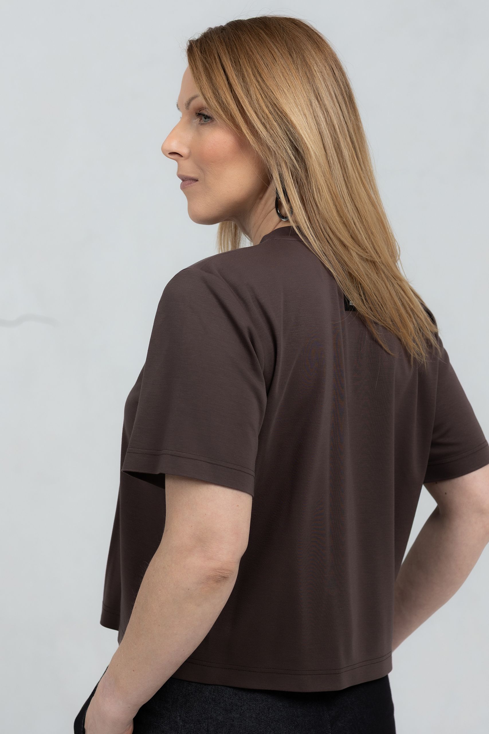 Avar T-särk Mikata, pruun - Image 5