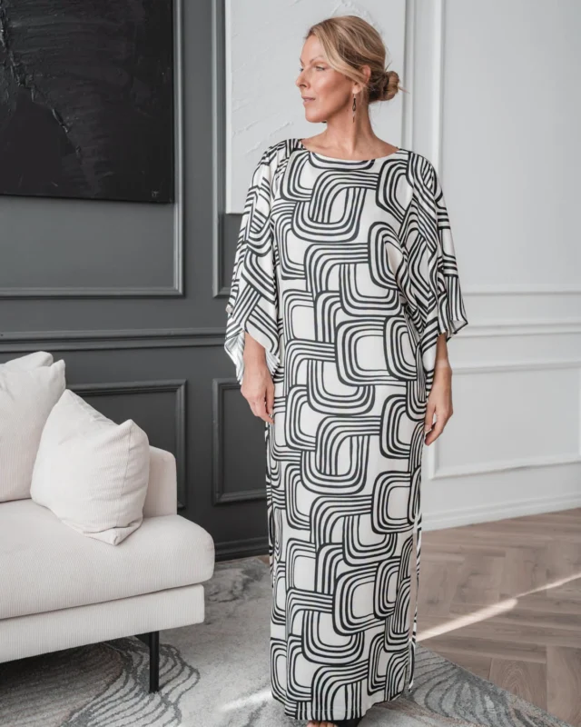 Your new summer favorite is here 🤍
A flowy and comfortable dress with a striking graphic print that adds character to its clean silhouette. The lightweight fabric and relaxed fit create an effortless feel – just what warm days call for.
Wear it casually or dress it up with accessories in a moment ✨ Dress Furai @justmust.eu 
 #naturallyyou #effortlesselegance #boldandedgy #summerwardrobe #estoniandesign #justmustbyewi #fashionintallinn